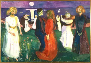 The Dance of Life, by Edvard Munch, oil, 1925