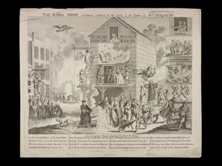 H Beard Print Collection, by William Hogarth, 1650