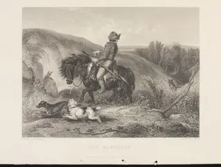 The Warrener, by Charles Hancock, 1850
