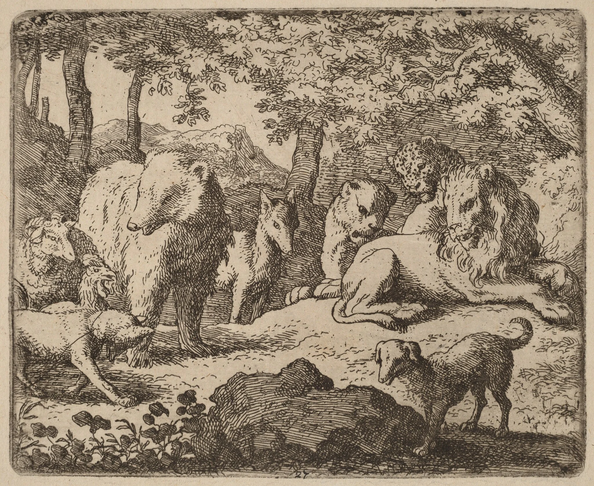 Reynard is Released to Tell His Story, detail