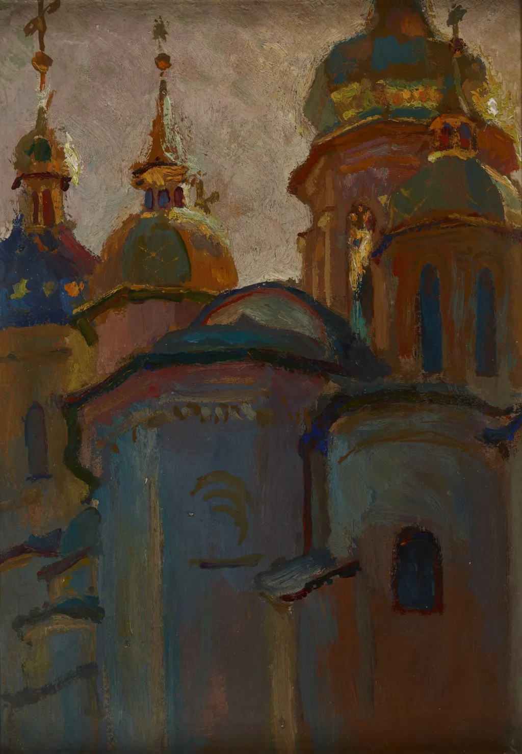 Saint Sophia’s Orthodox Cathedral in Kyiv, by Jan Stanisławski, unspecified, 1903