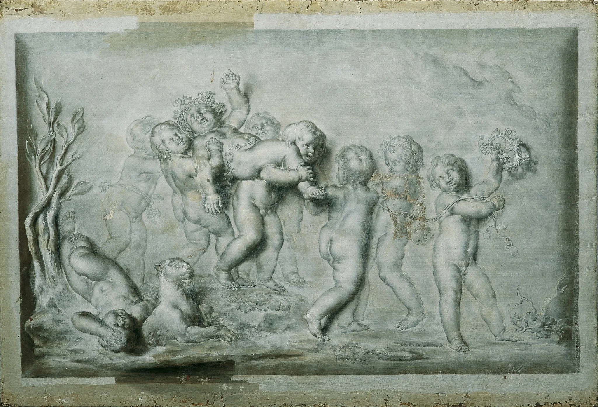Kinderbacchanal, detail