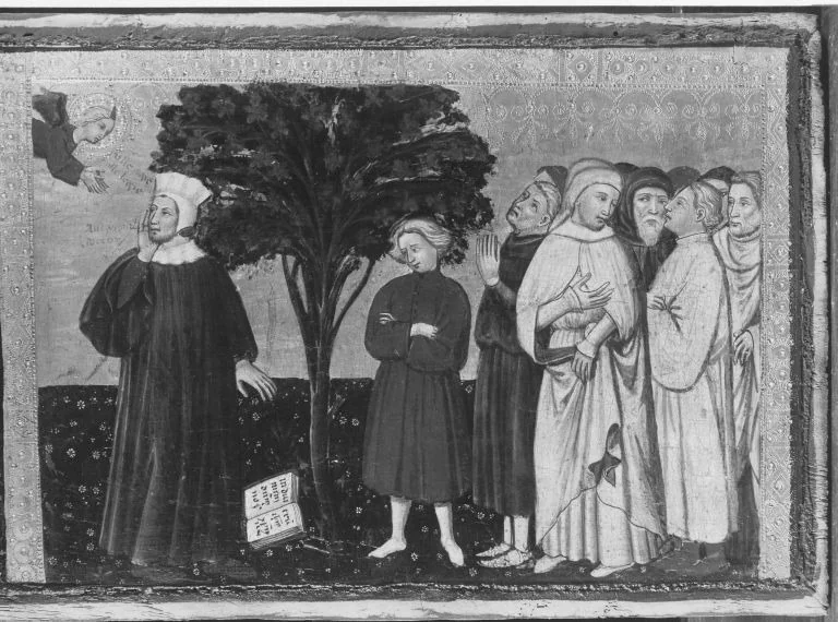 Die Bekehrung des hl. Augustinus, detail