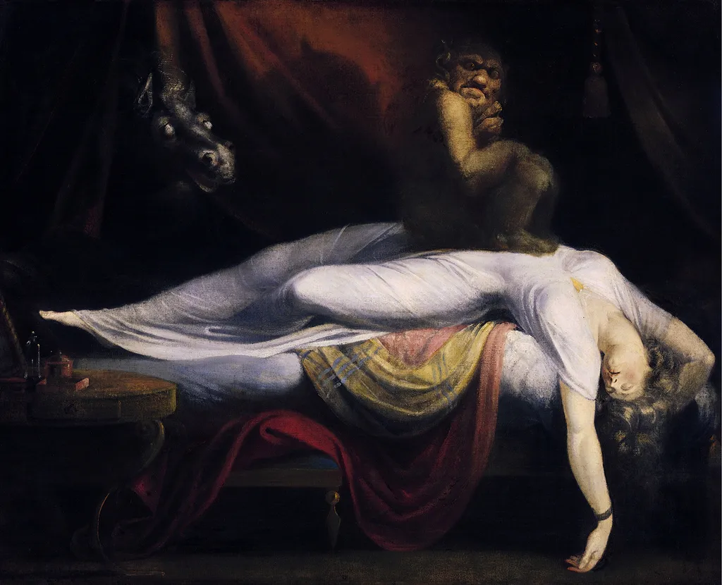 The Nightmare, by Henry Fuseli, oil, 1791