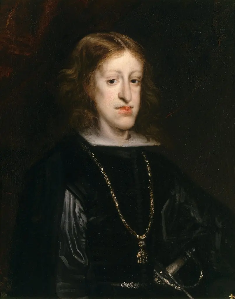 Charles II of Spain, by Juan Carreño de Miranda, oil