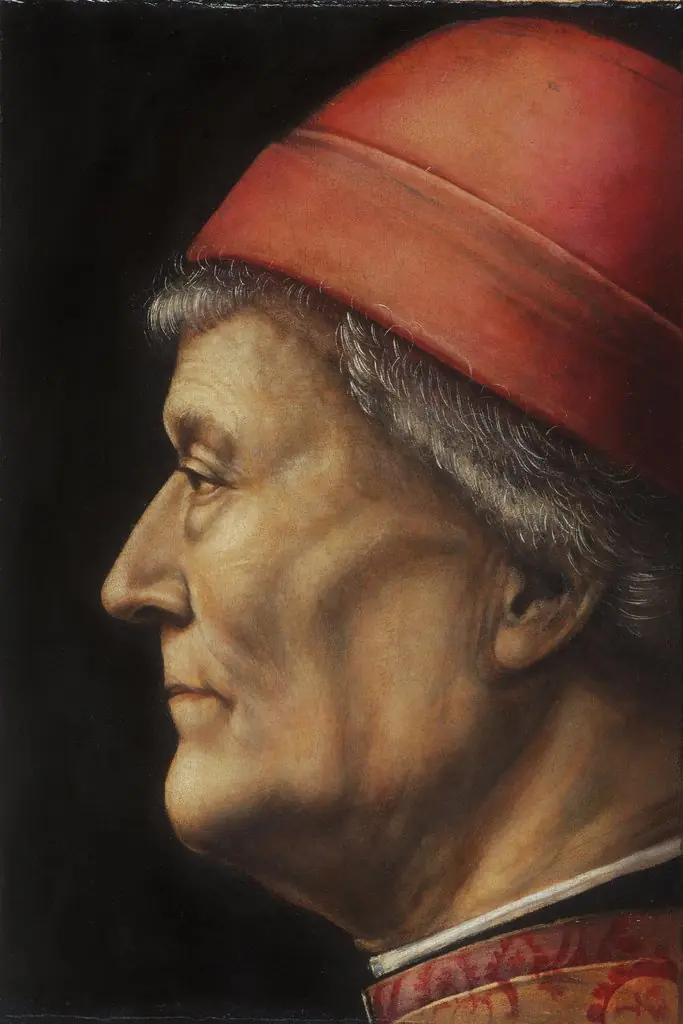 Portrait of an Elderly Gentleman, by Vincenzo Foppa, oil, 1500