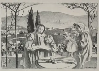 The Terrace, by Maurice Denis, 1923