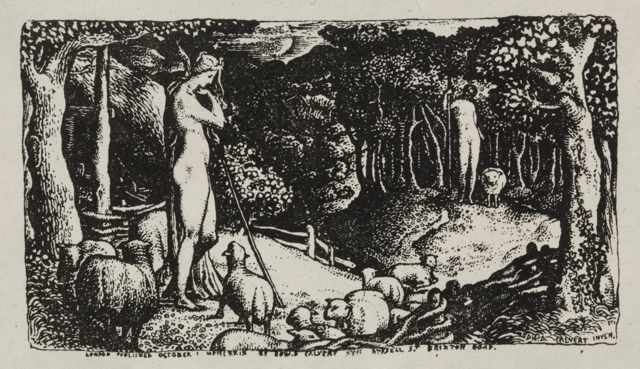 Ideal Pastoral Life, detail