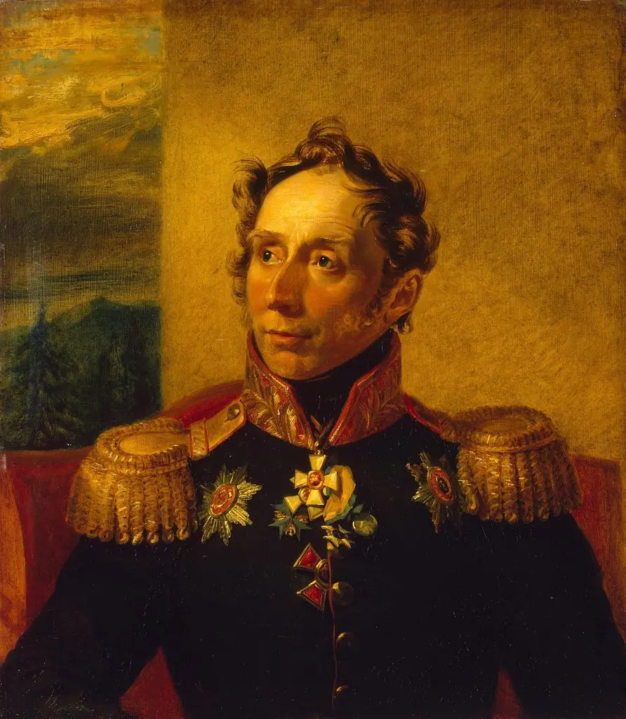 Portrait of Robert Ye. Renny (1767-1832), by George Dawe, oil, 1822
