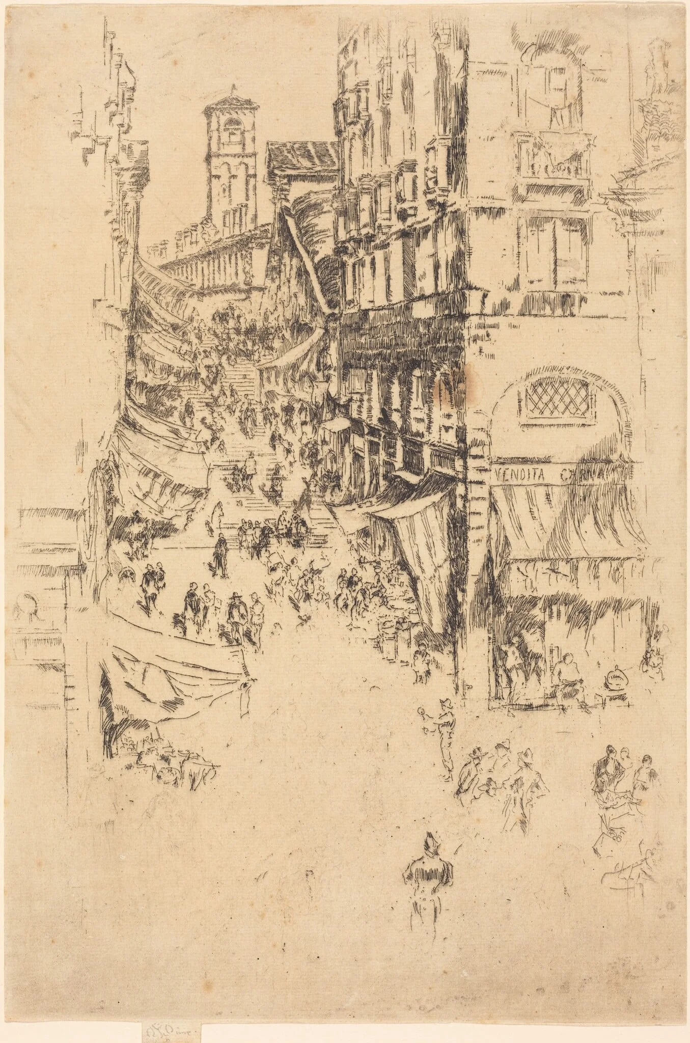 The Rialto, detail
