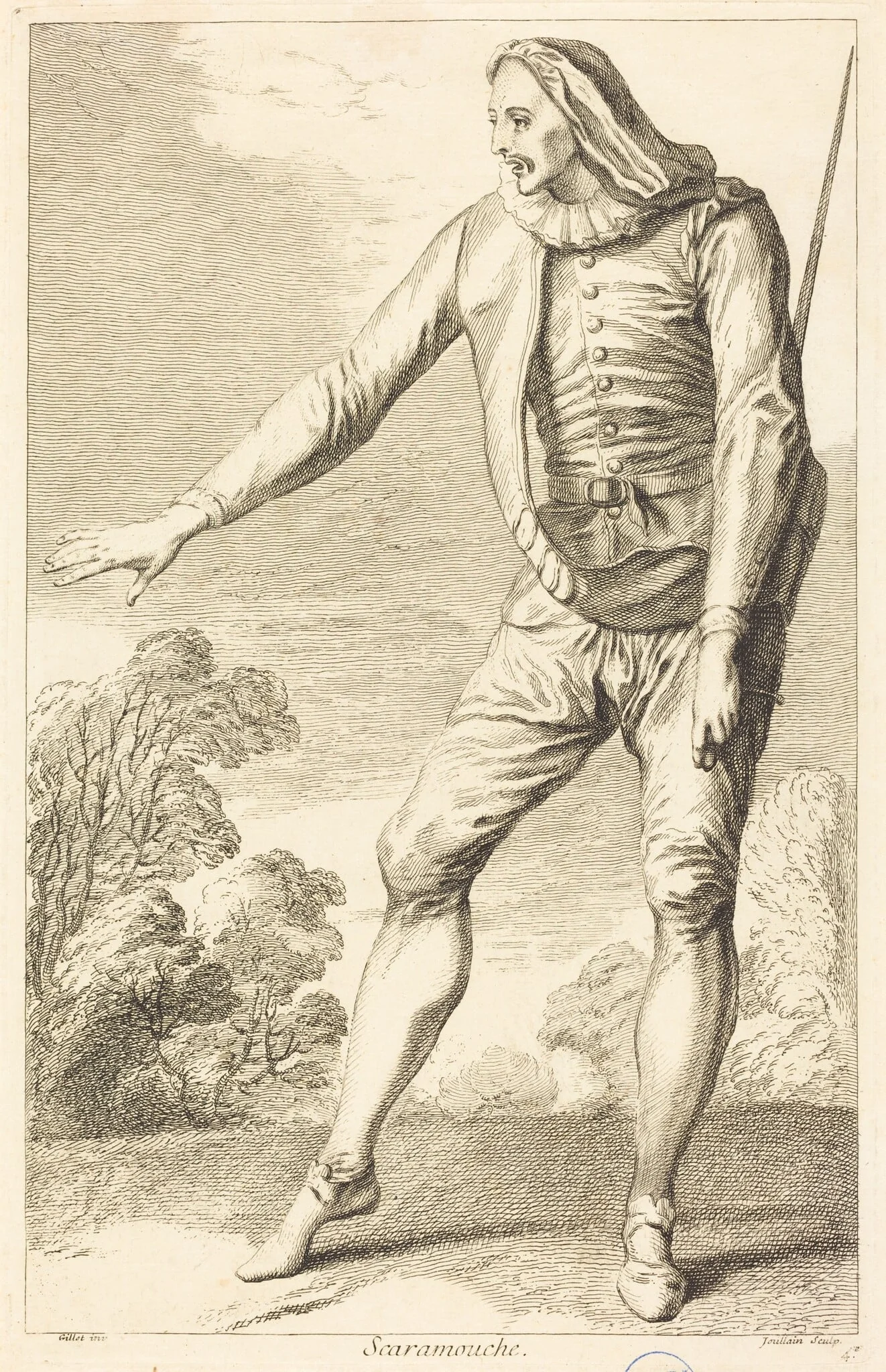 Scaramouche, detail