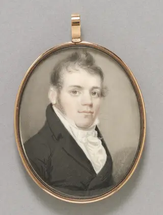 Portrait of John Clark, by William M. S. Doyle, watercolor, 1814