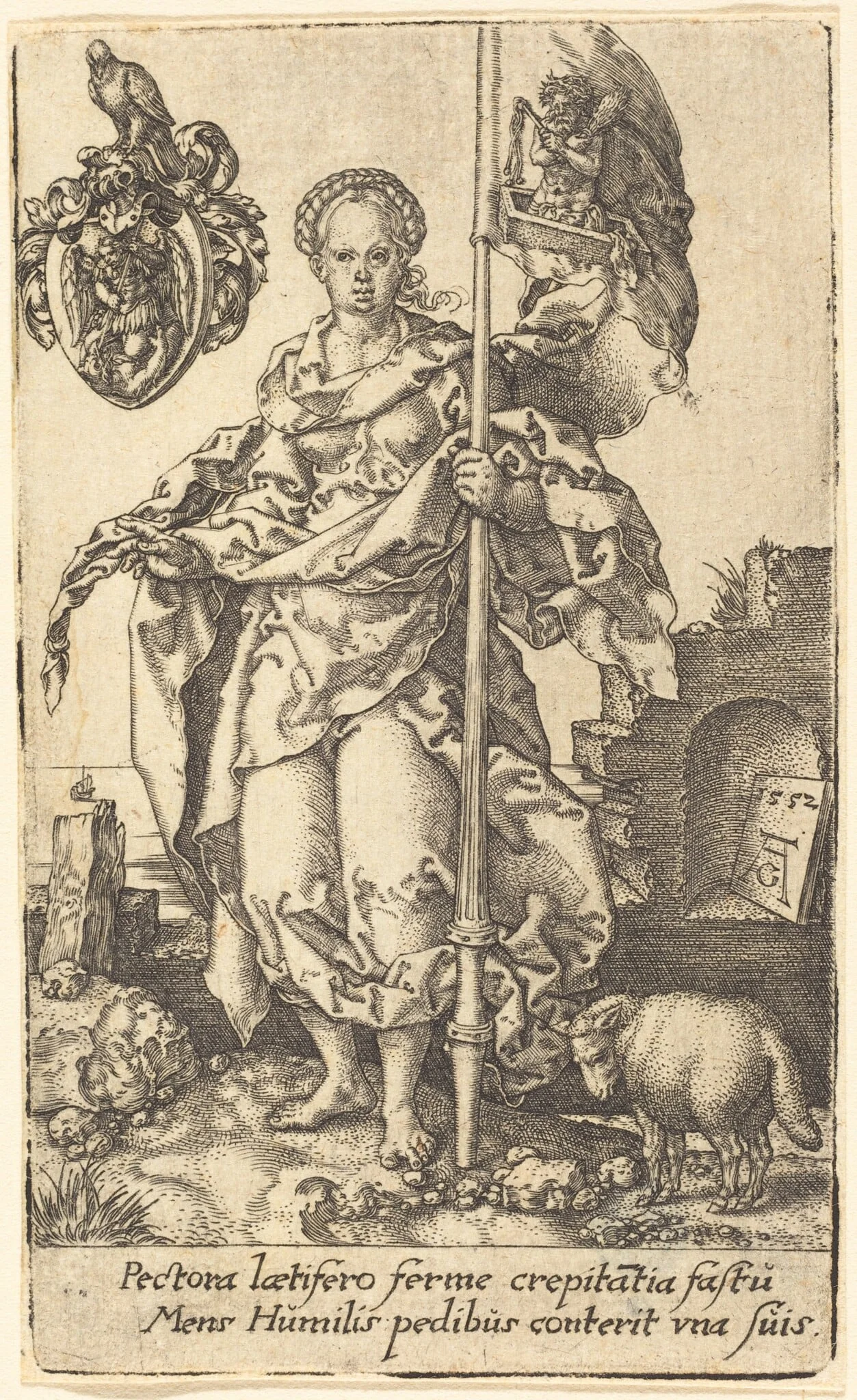 Modesty, detail