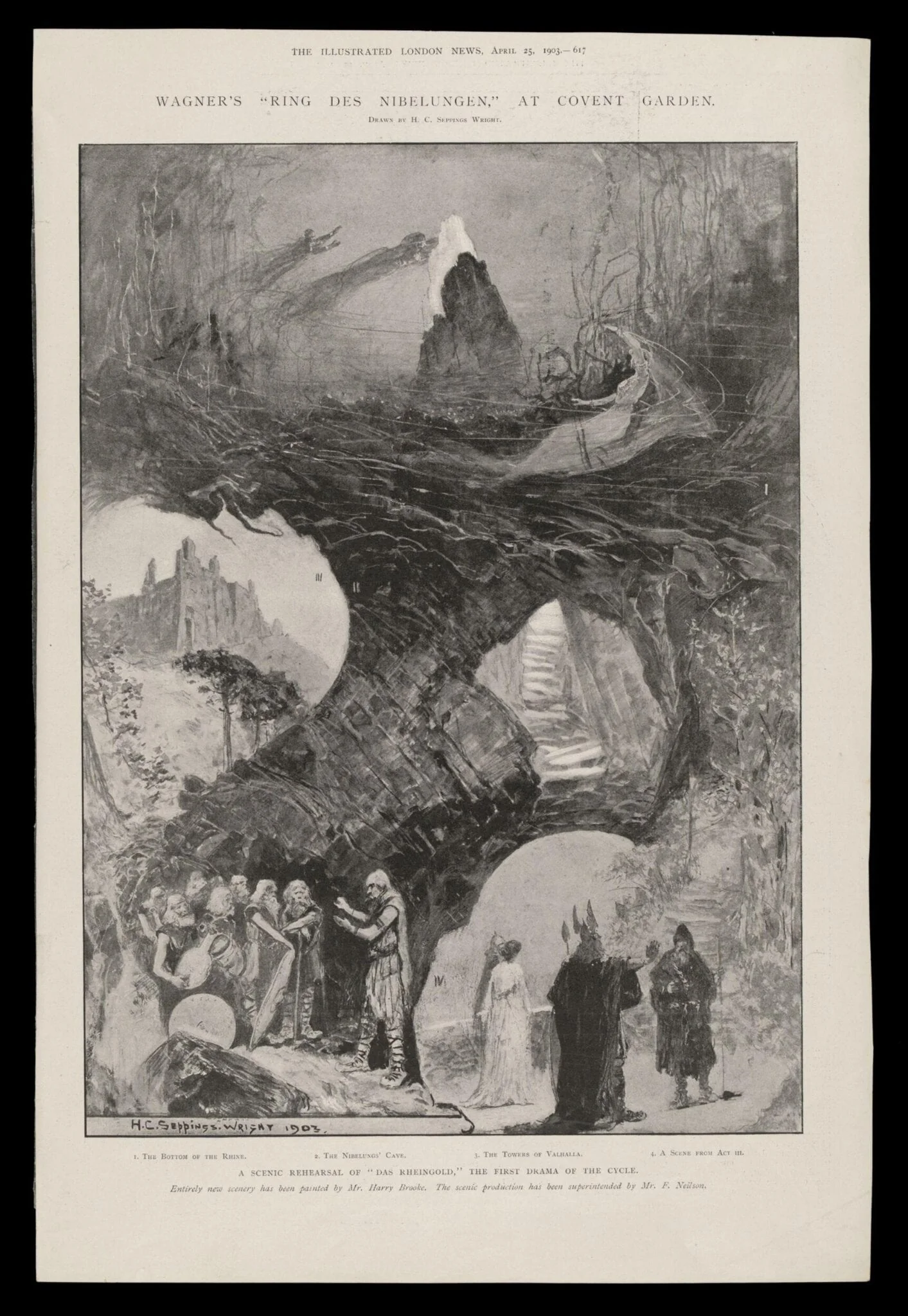 H Beard Print Collection, detail