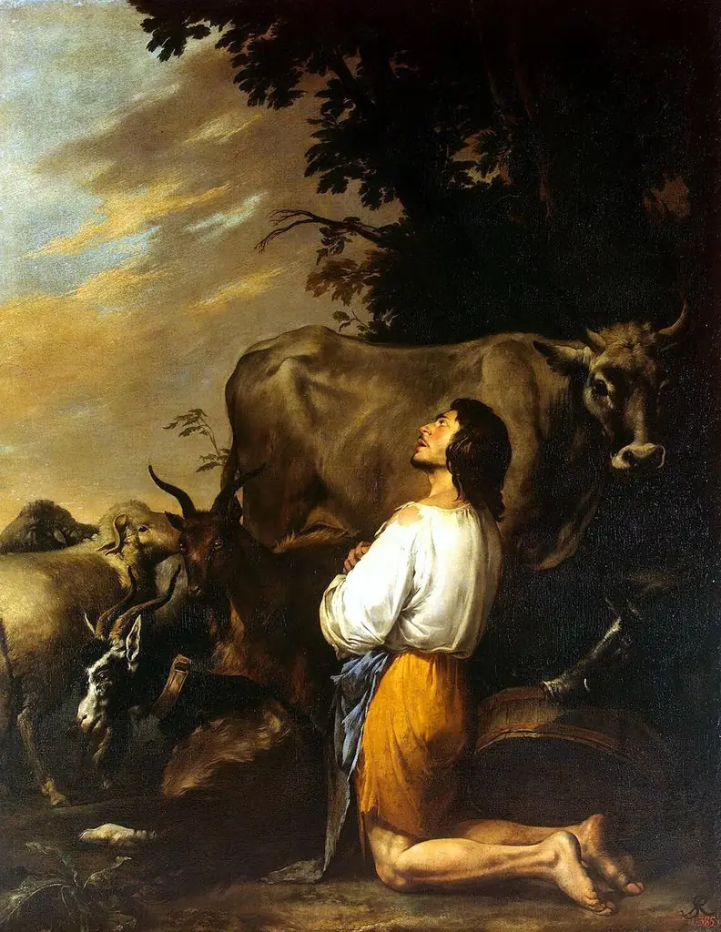 Prodigal Son, by Salvator Rosa, oil, 1651