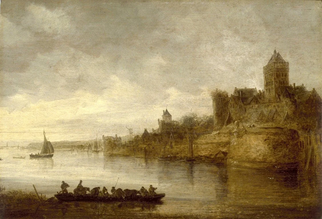 The Medieval Fortress at Nijmegen, detail