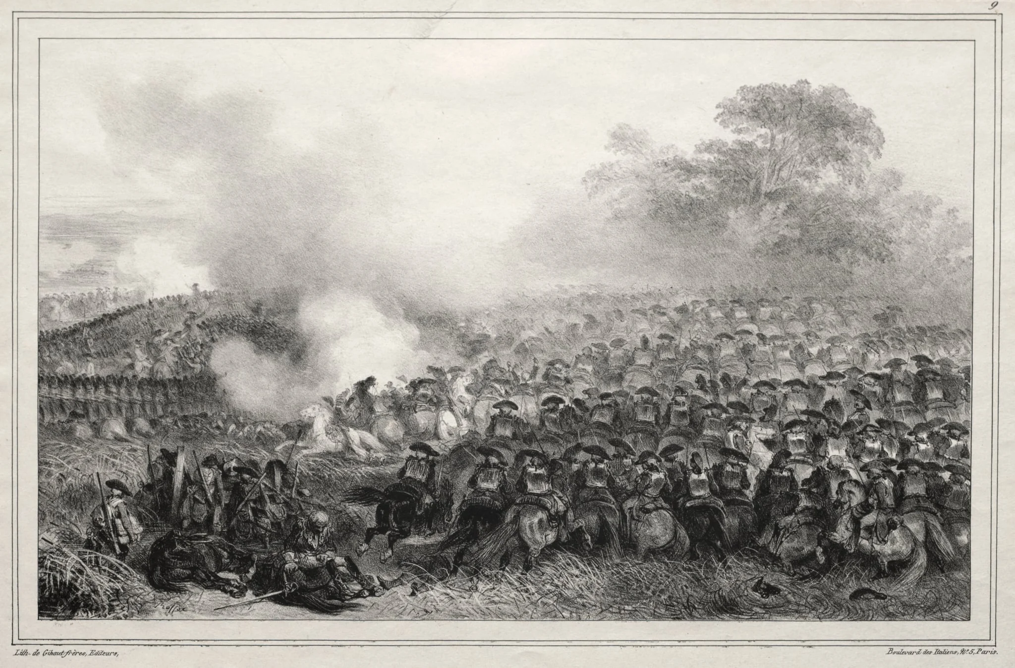 Album for 1835: Carré enfoncé..., detail