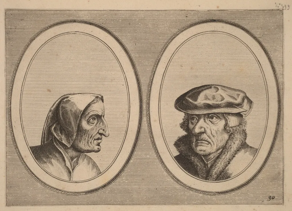 "Buyltje On-versaed" and "Waerner Altijdt-meer", by Johannes van Doetechum the Elder, ink, 1564
