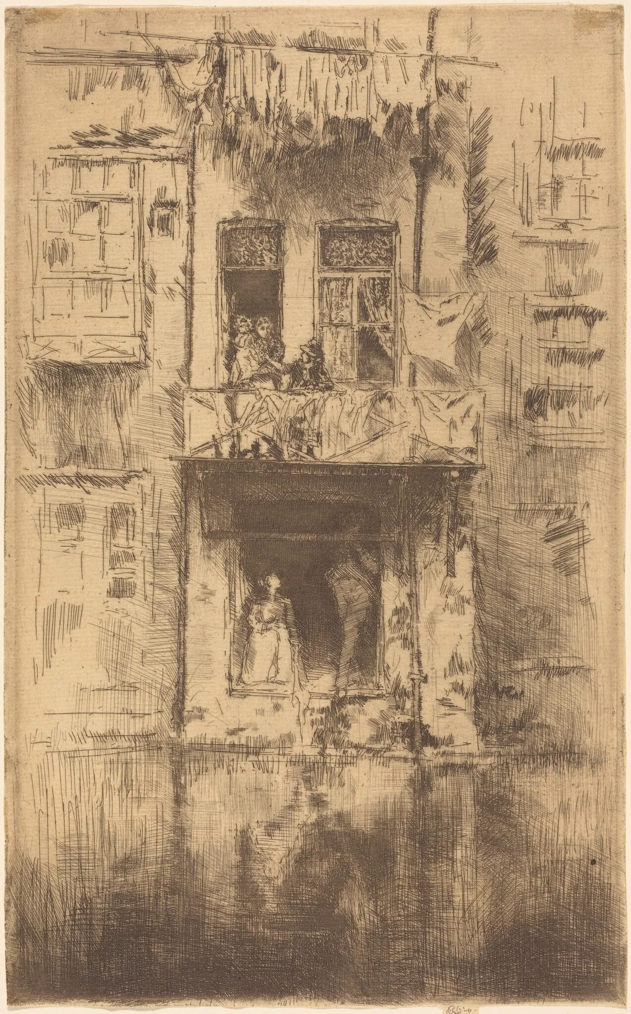 Balcony, Amsterdam, detail
