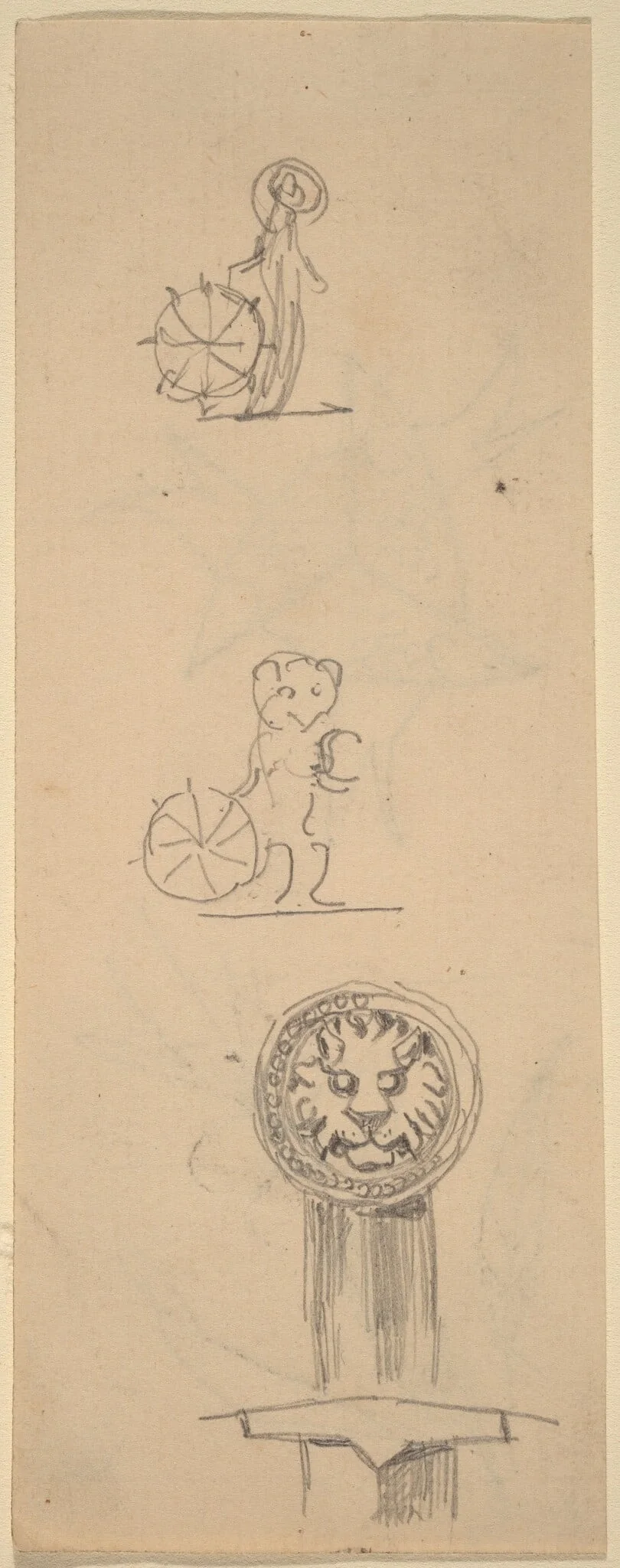 Sheet of Sketches [recto], detail