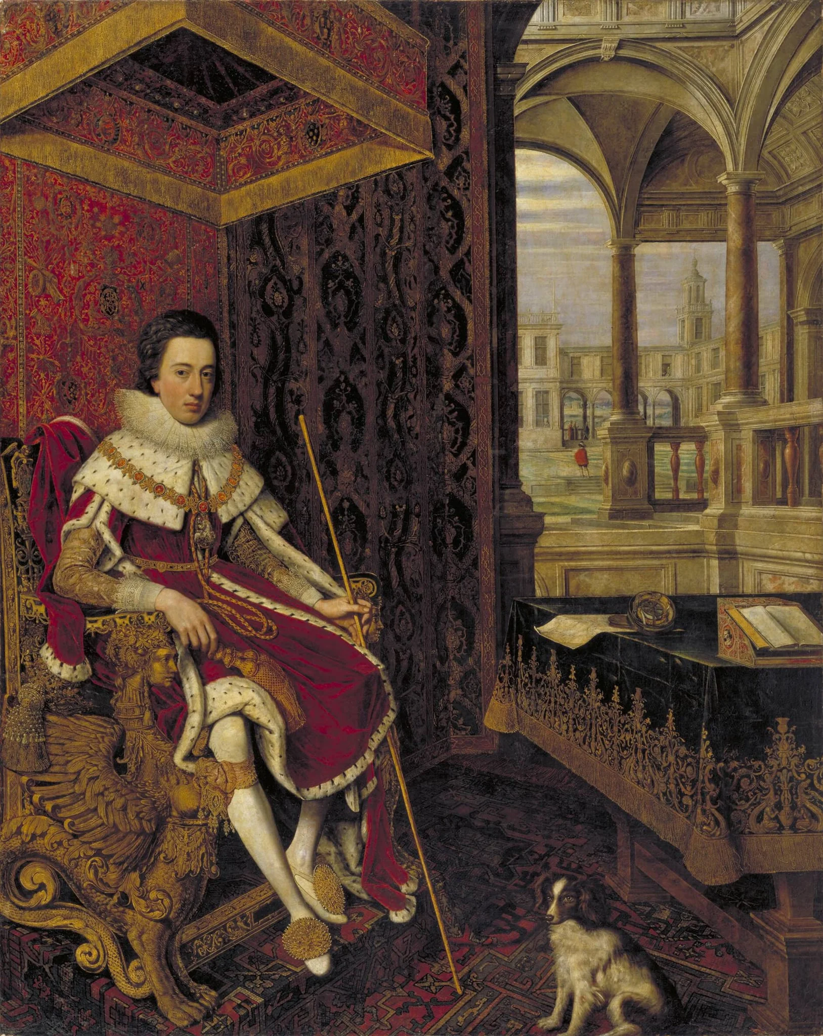 Charles I (1600-1649) when Prince of Wales, detail