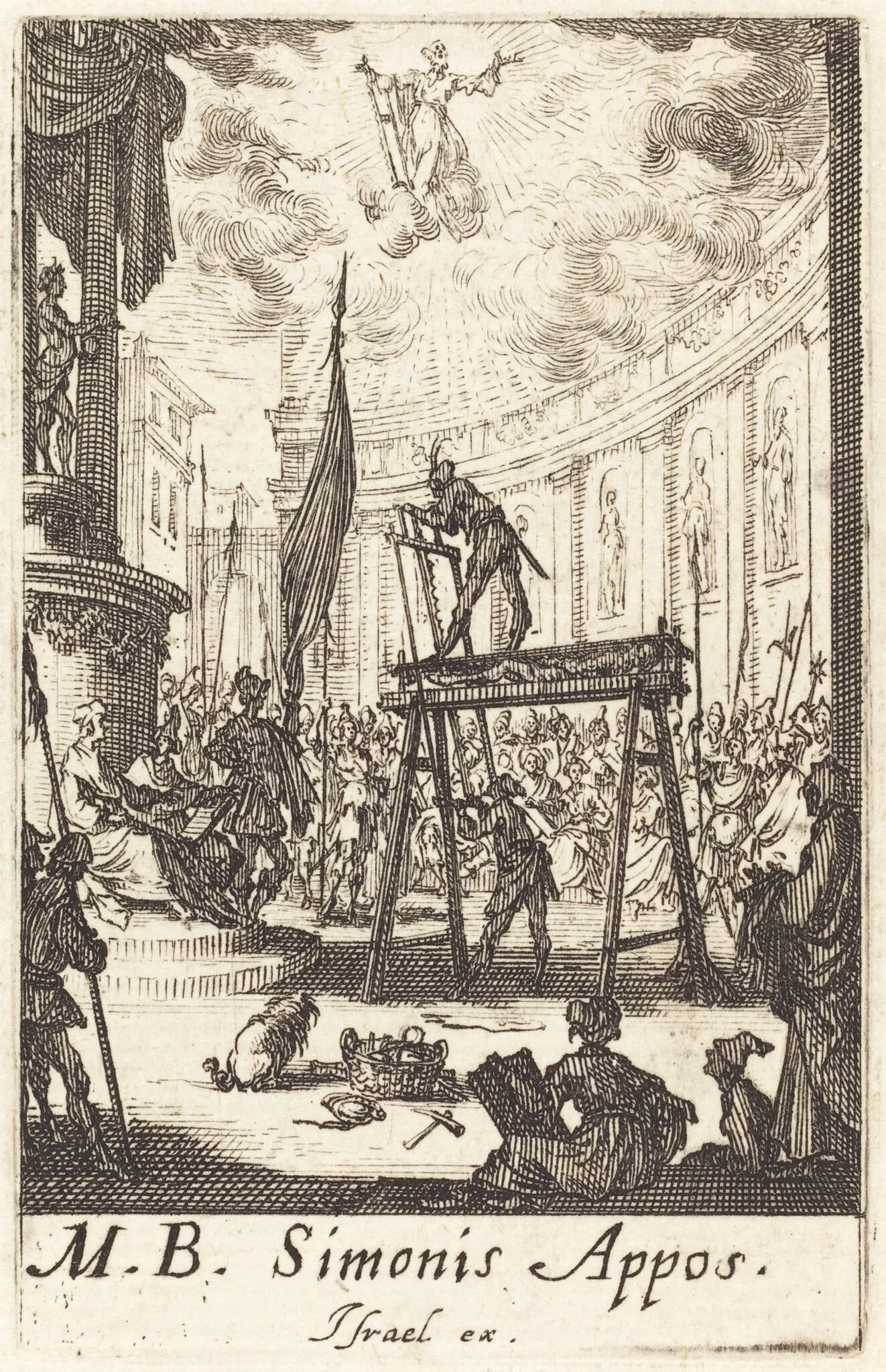 The Martyrdom of Saint Simon, detail