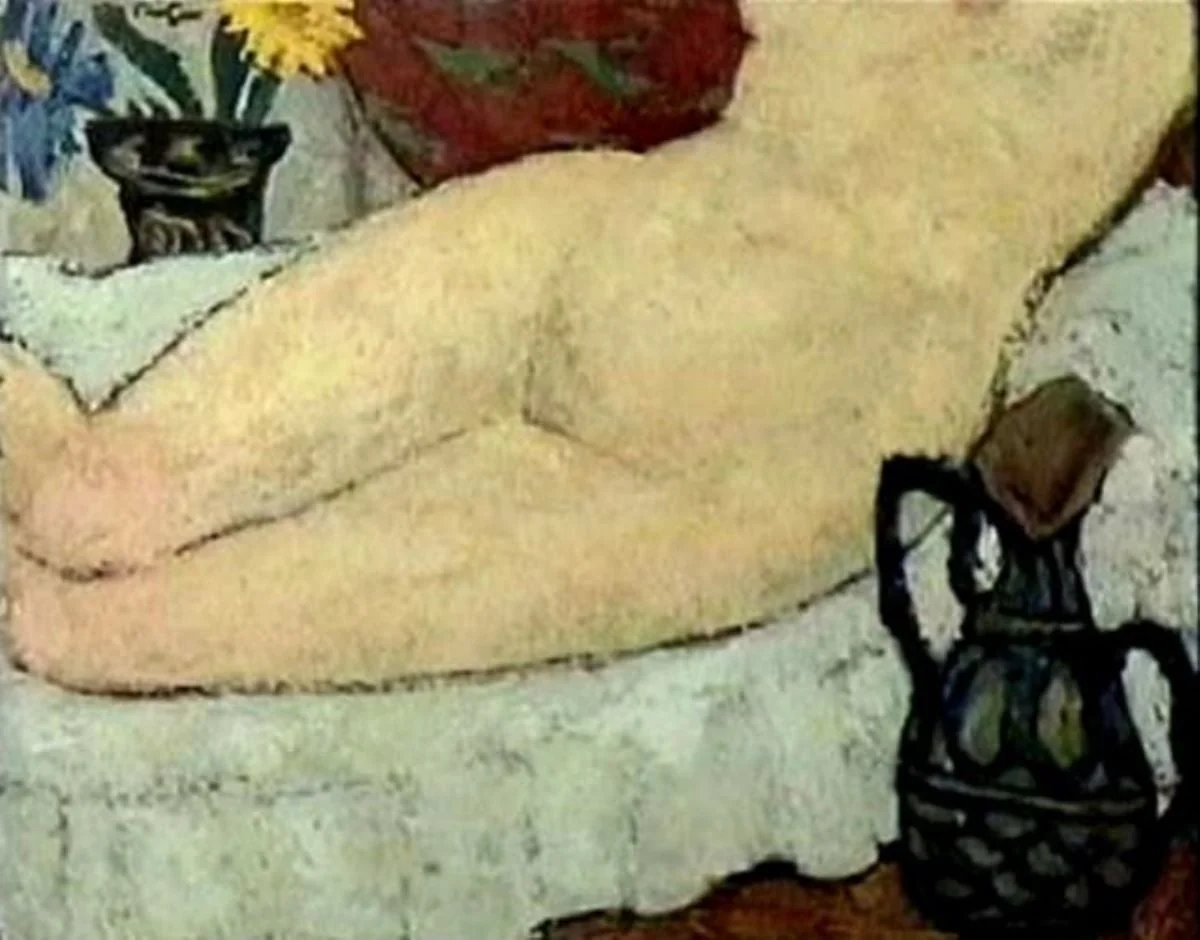 Tors (Studiu de nud), detail