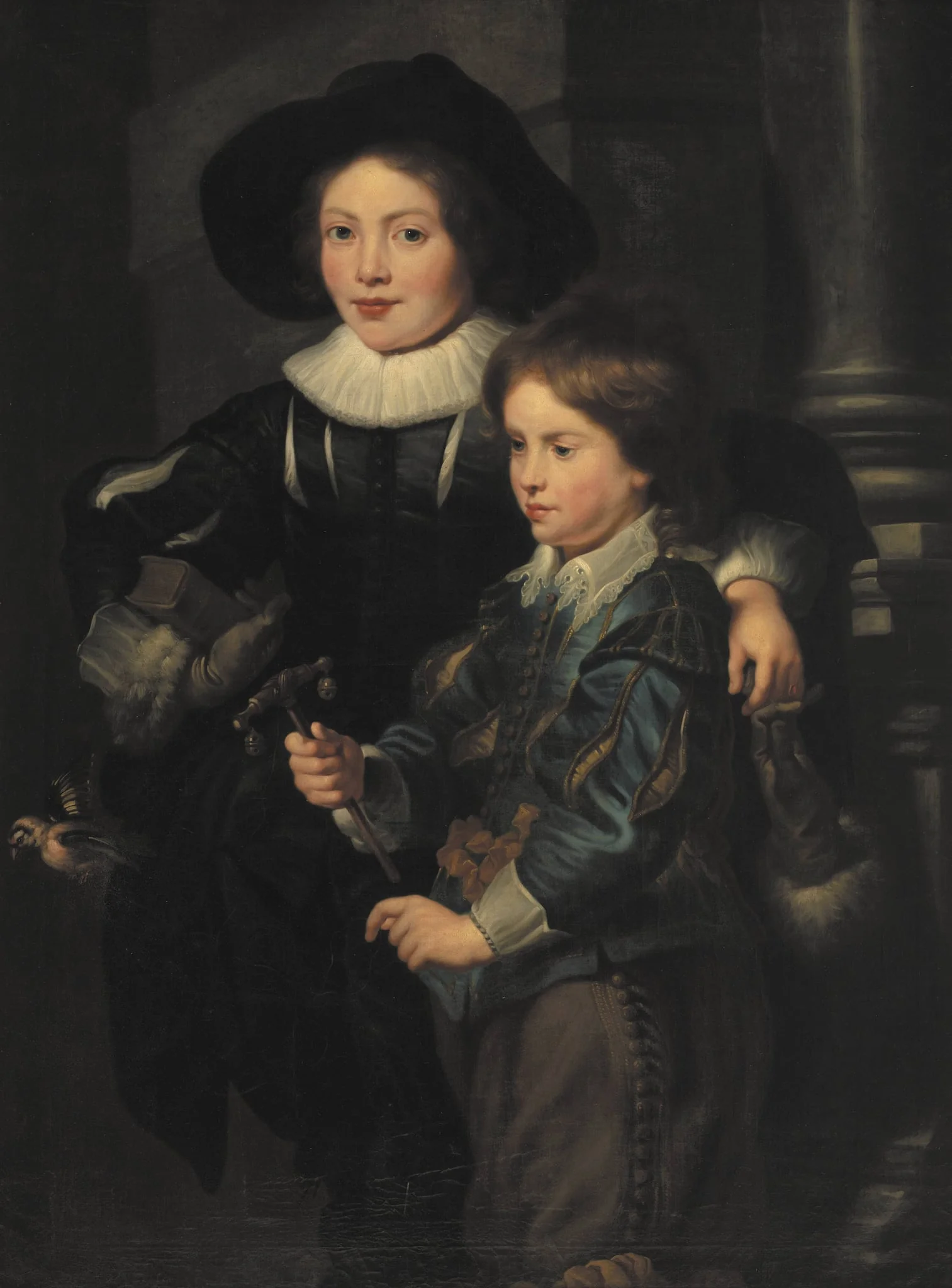 Rubens' sønner, detail