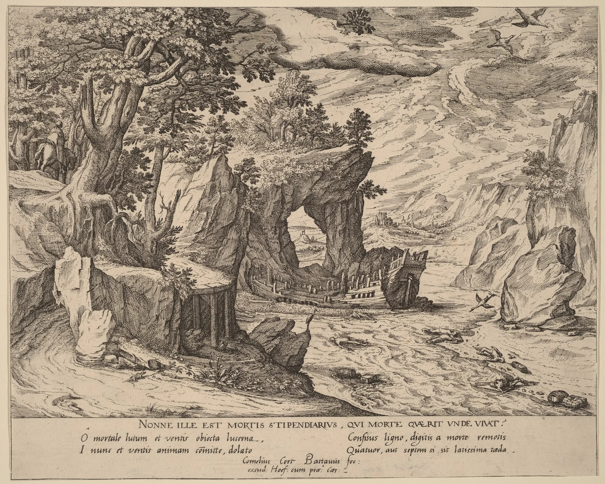 After the Shipwreck, detail