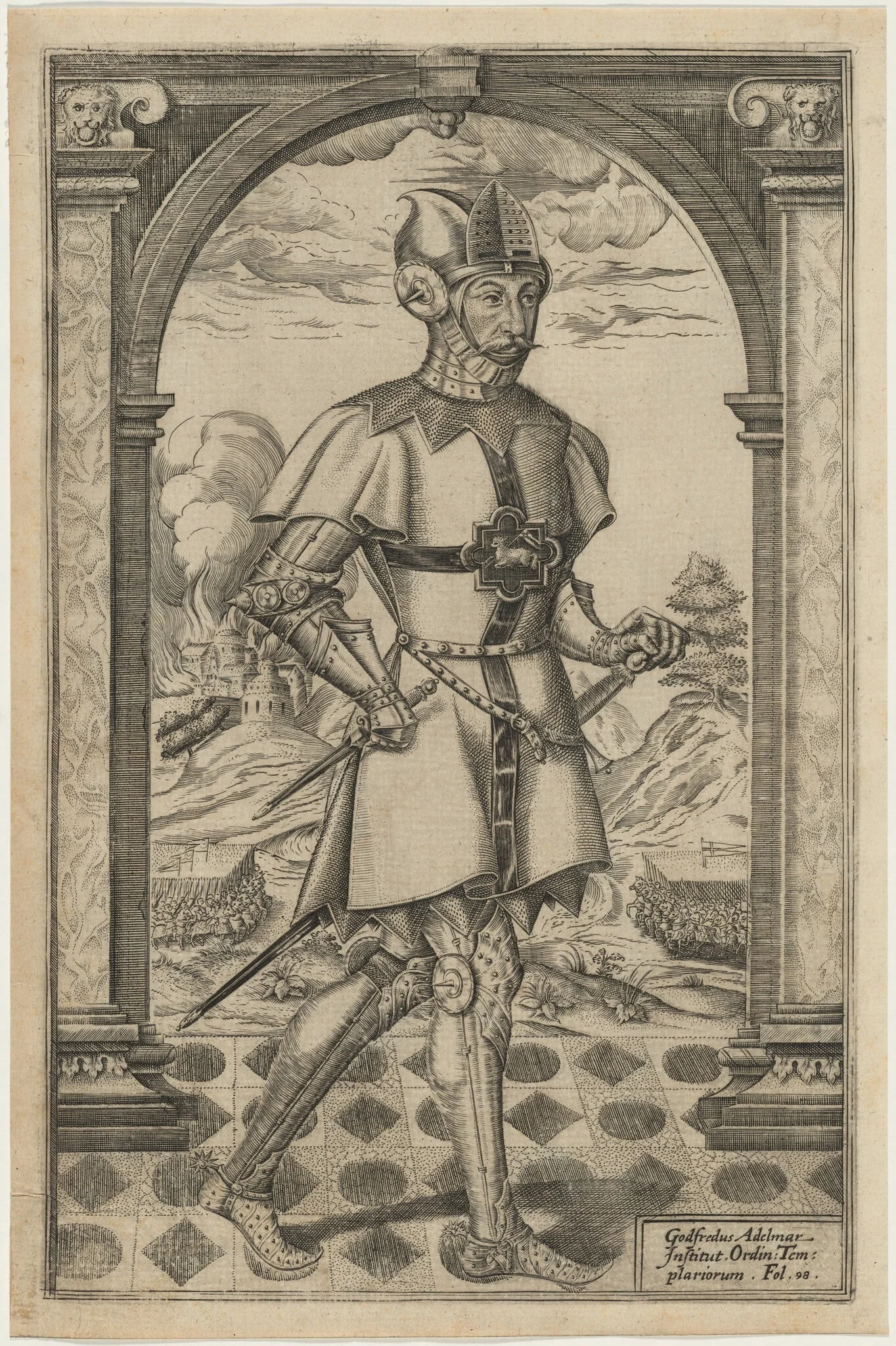 Godfredus Aldemarus Alexandrino (Godfrey Adelmar), detail