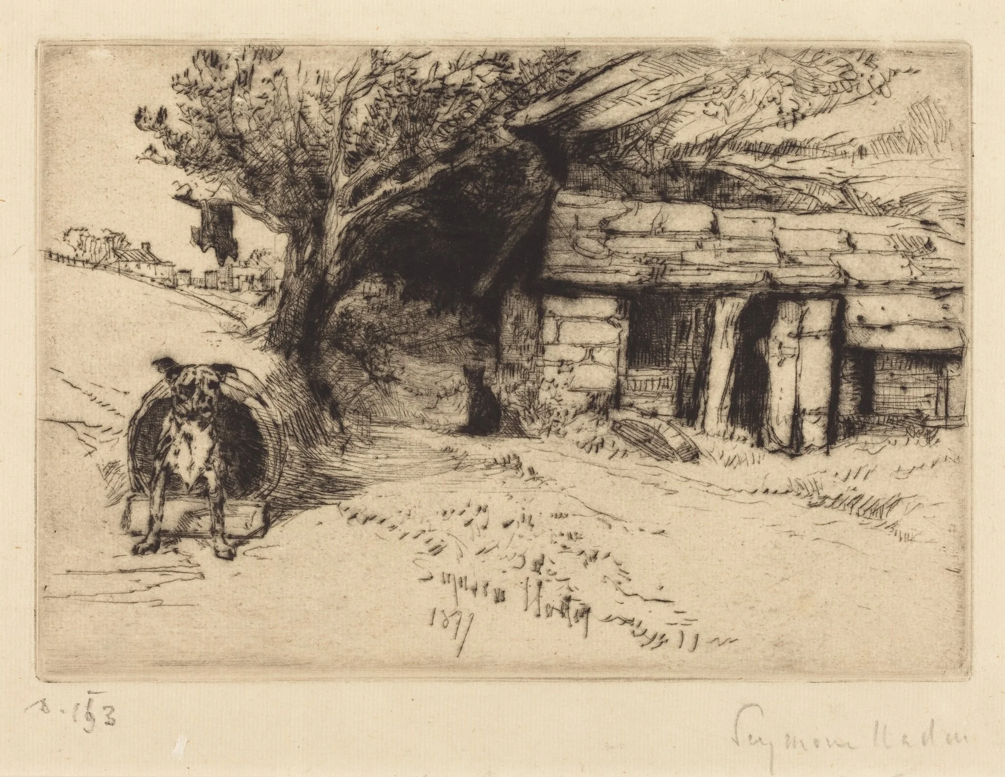 The Cabin, detail