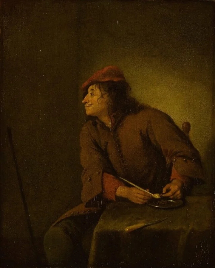 The Smoker, detail