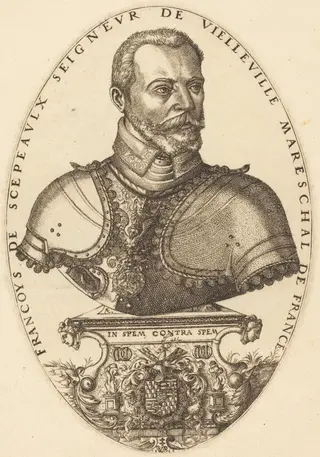 Francoys de Scepeaulx, by Pierre II Woeiriot de Bouzey, ink, 1564