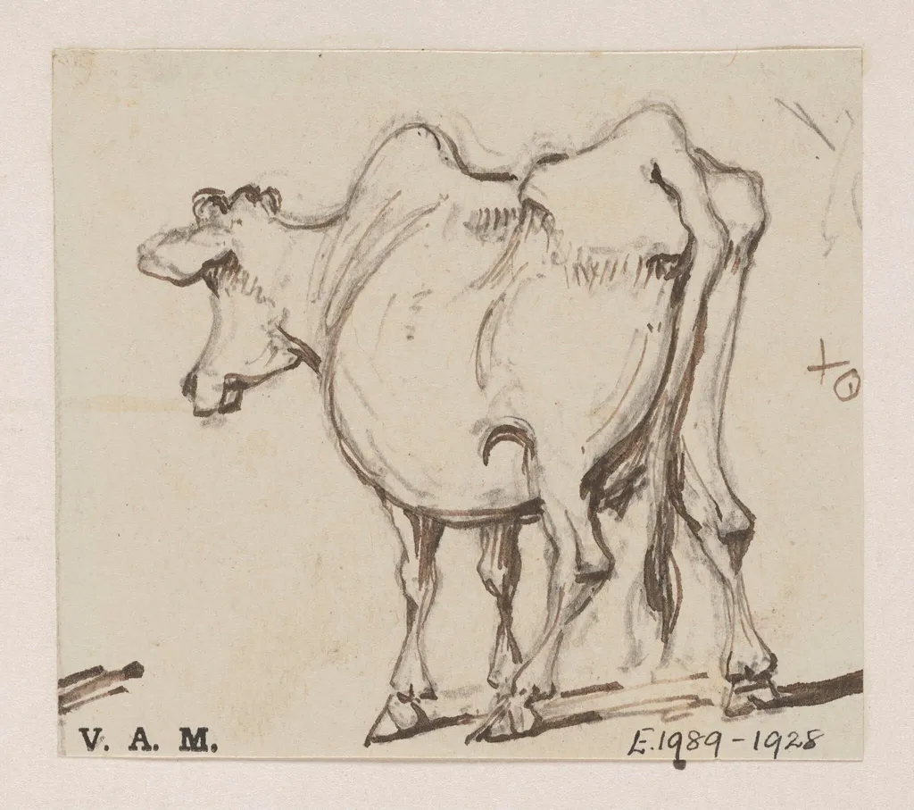 A cow, by George Chinnery, 19