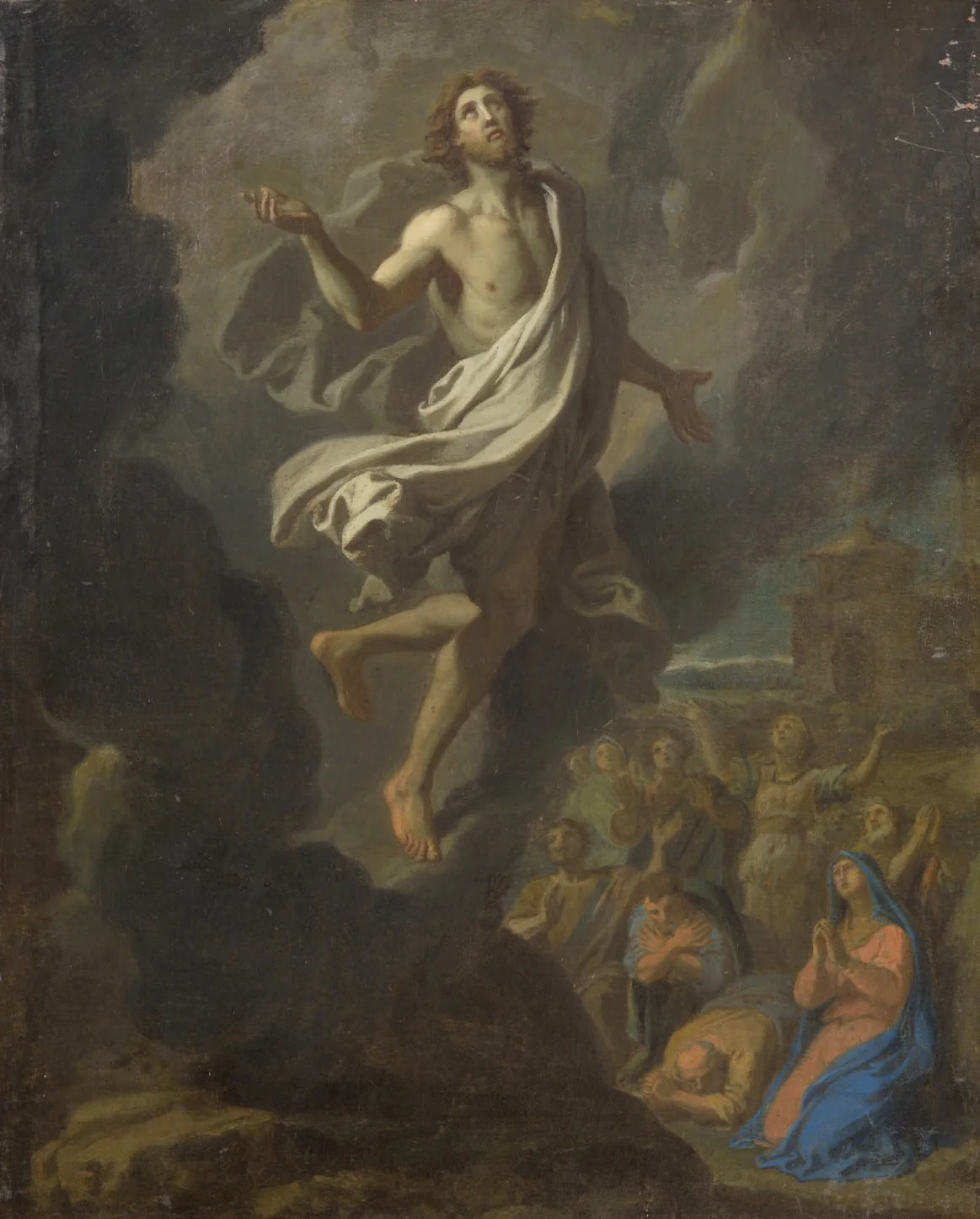 Ascension of Christ, detail