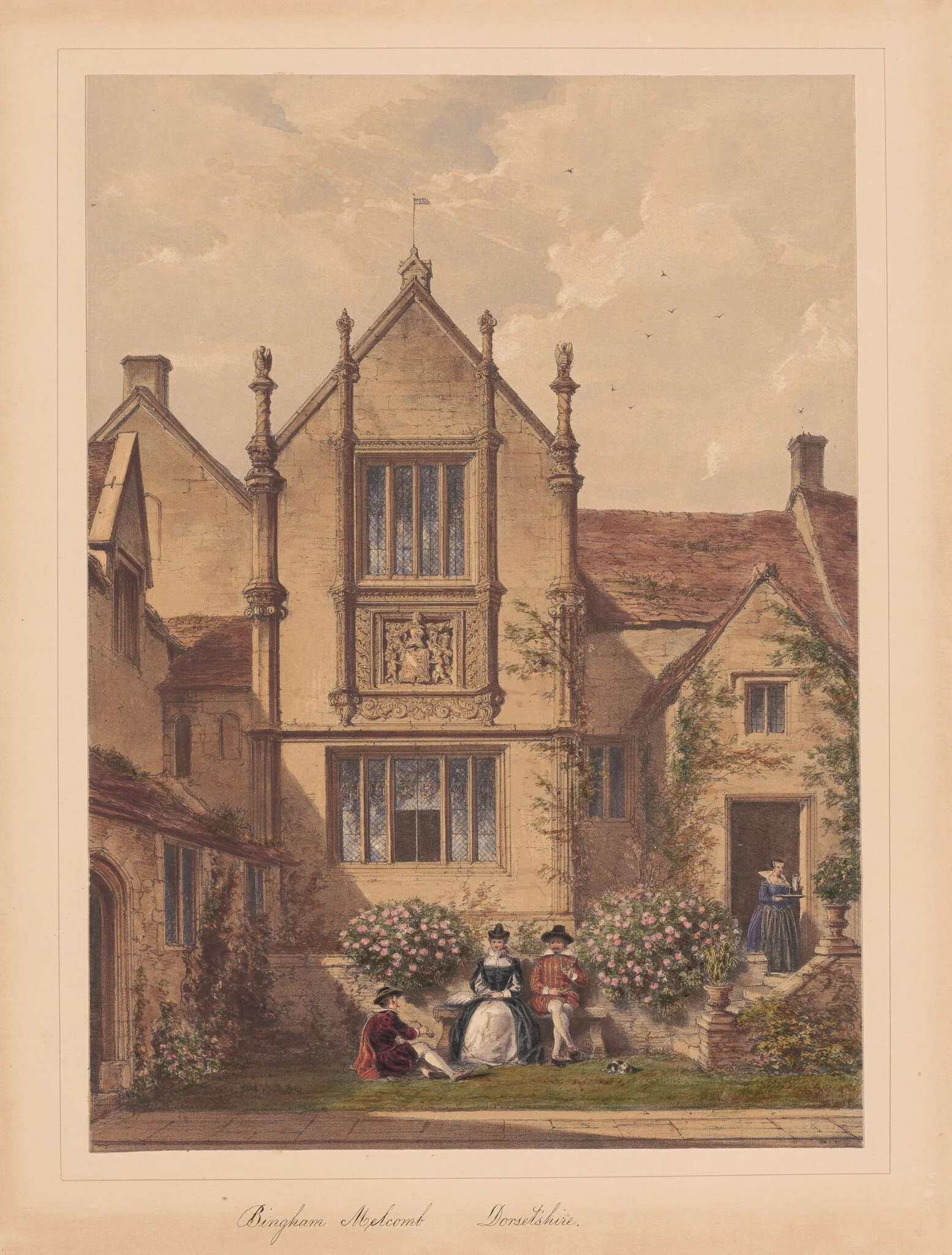 Bingham-Melcomb, Dorsetshire, detail
