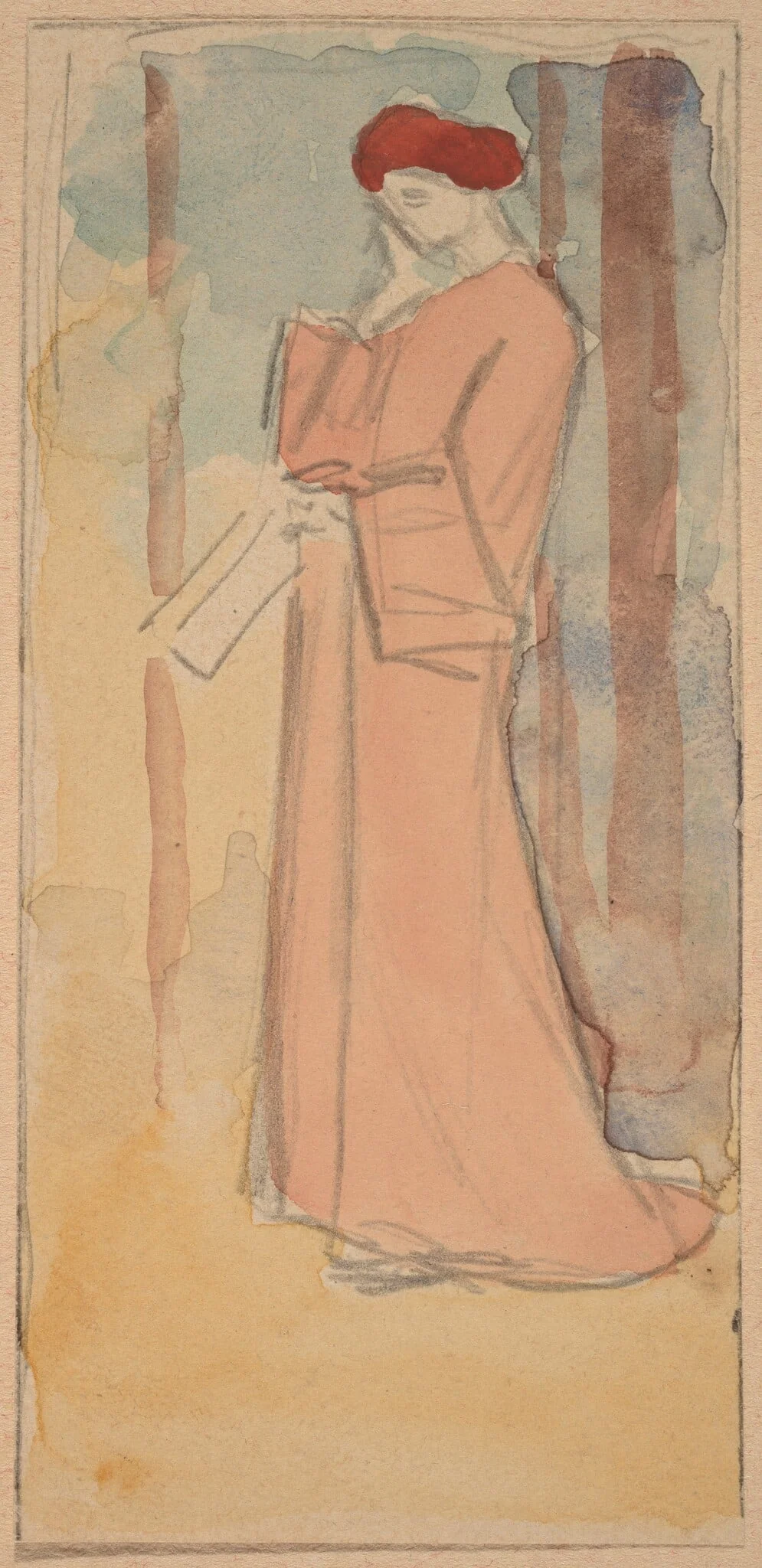Study for a Panel, detail
