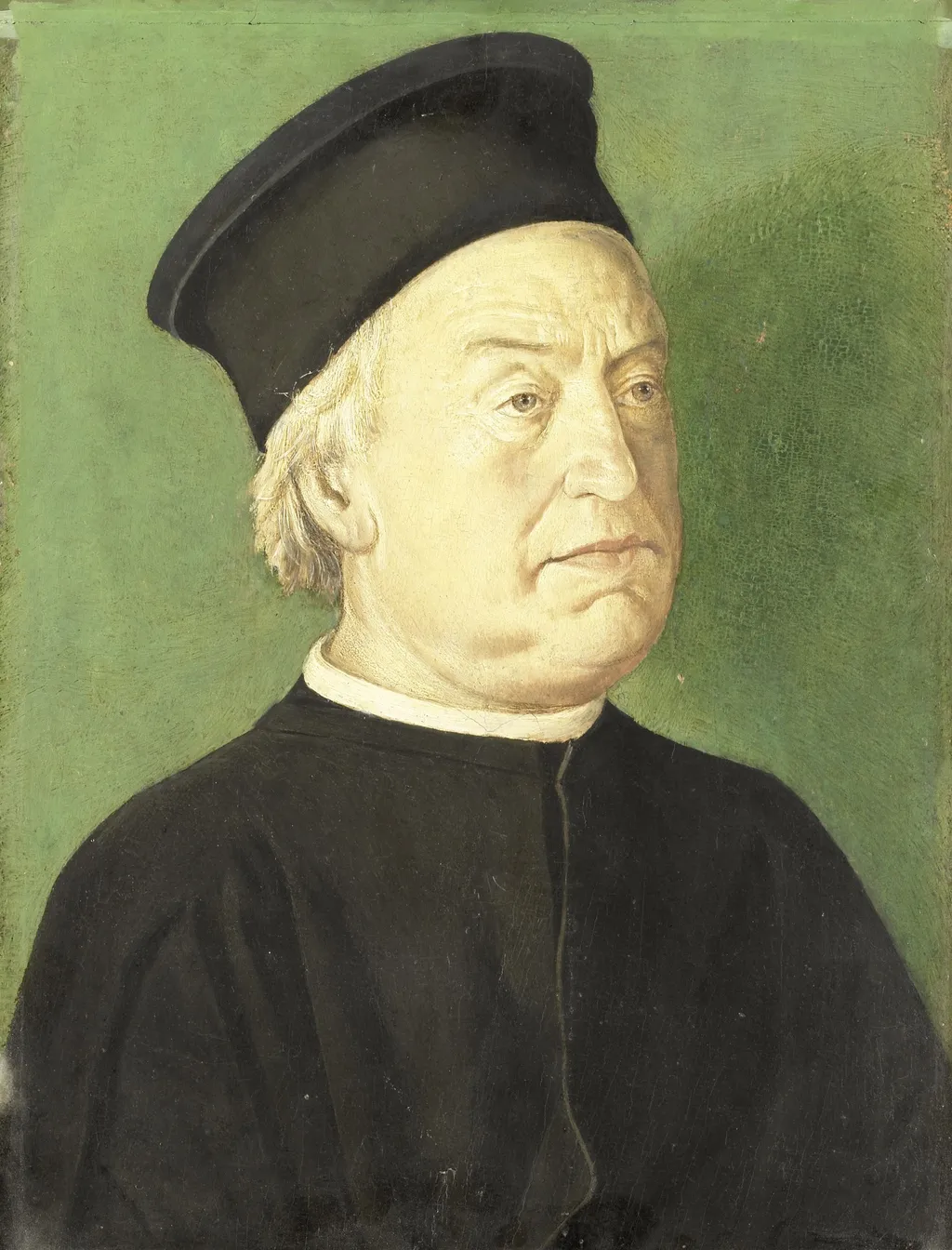 Portrait of a Man, by Melozzo da Forlì, oil