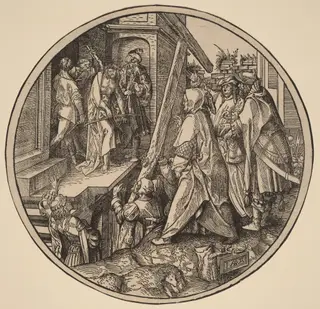 Ecce Homo, by Jacob Cornelisz. van Oostsanen, ink, 1514