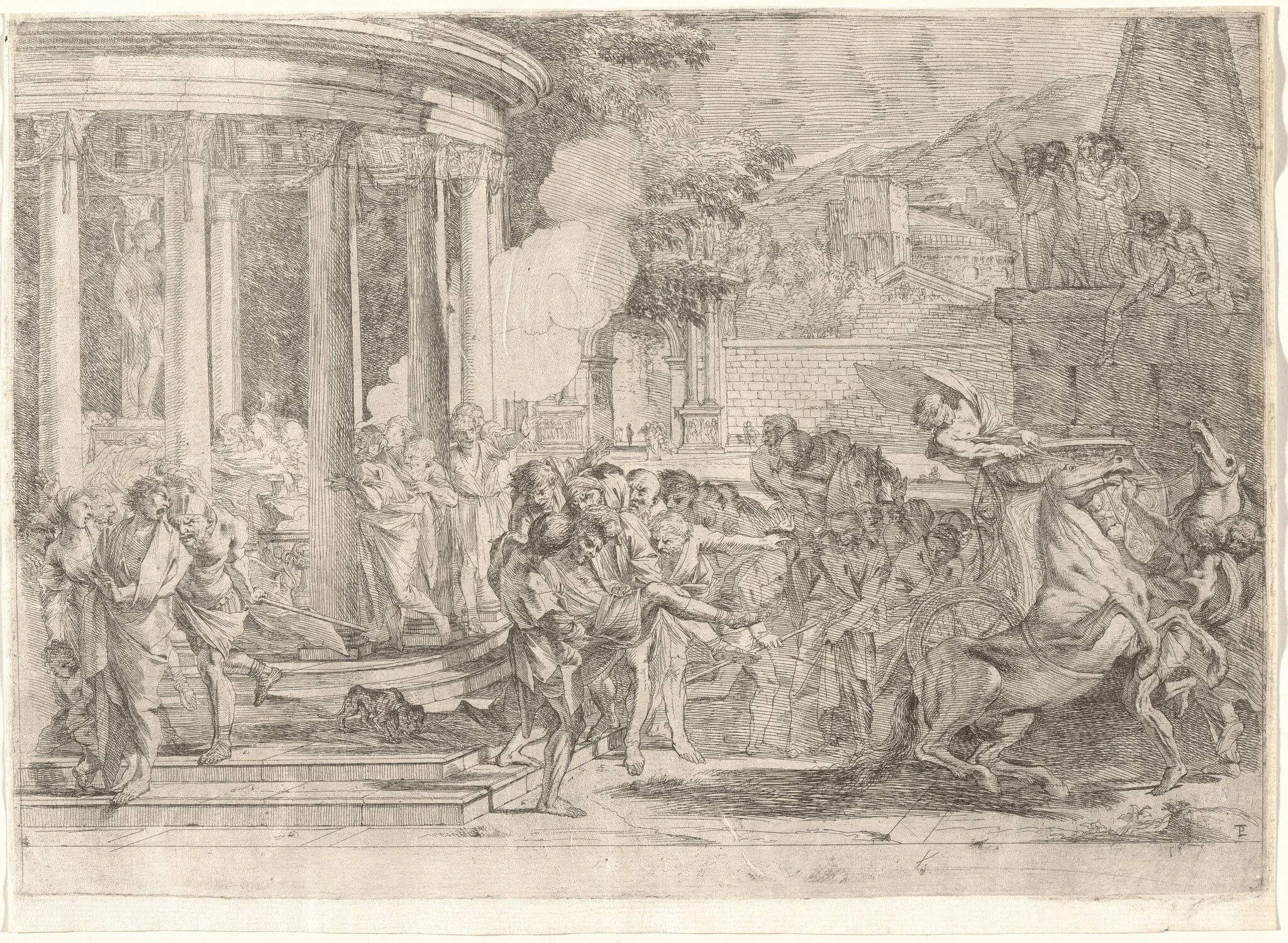 Camma and Sinorix, detail