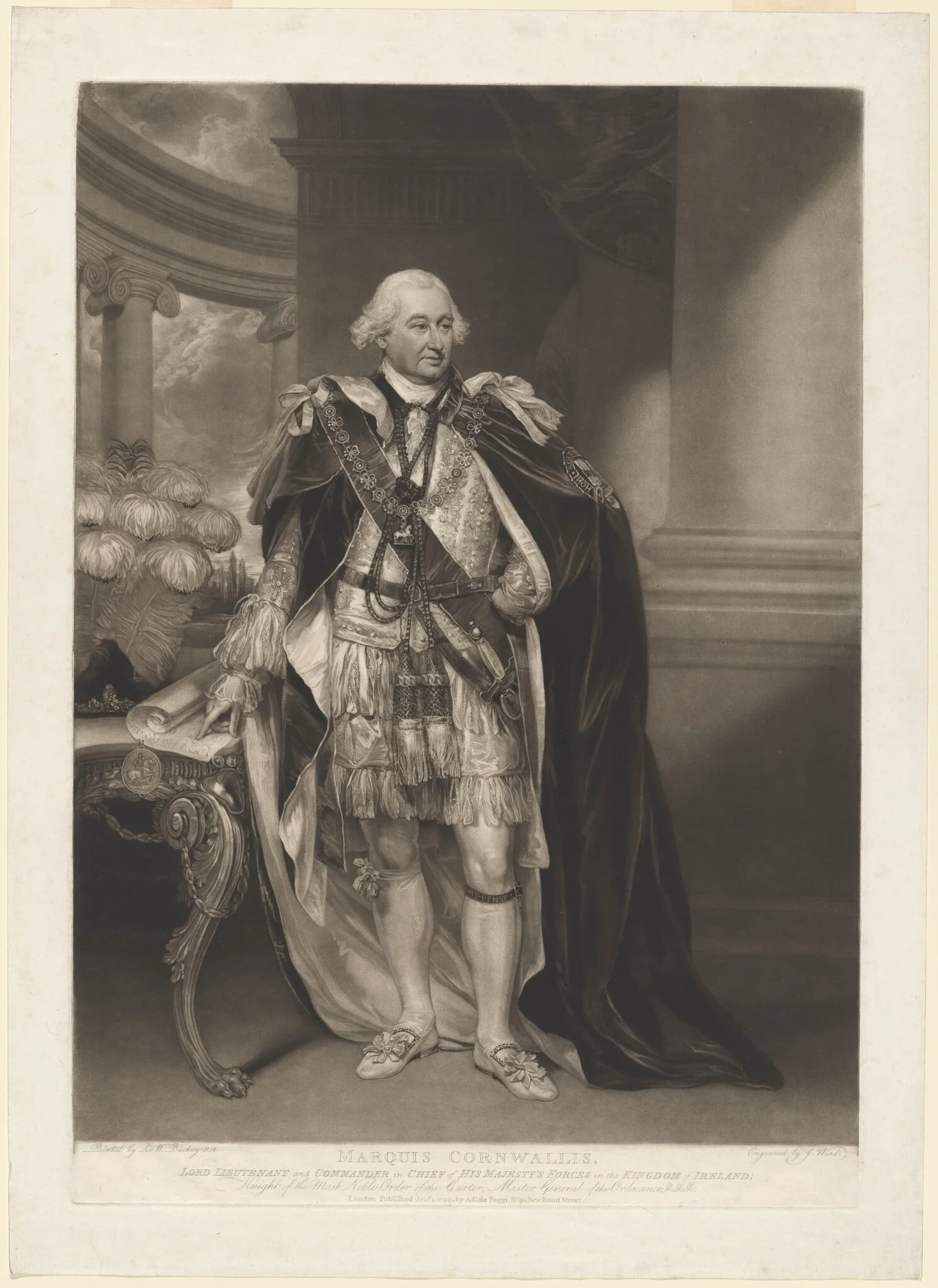 Lord Cornwallis, detail