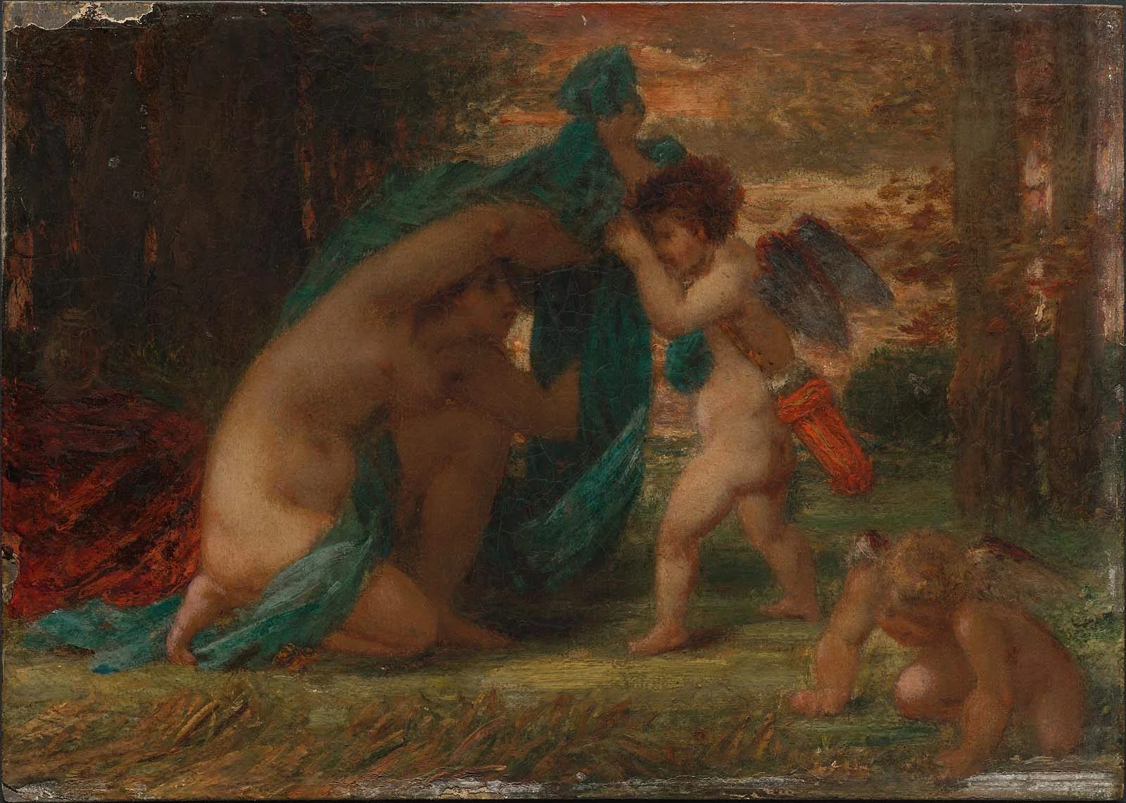 Classical Scene, detail