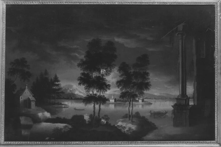 Mondscheinlandschaft, detail
