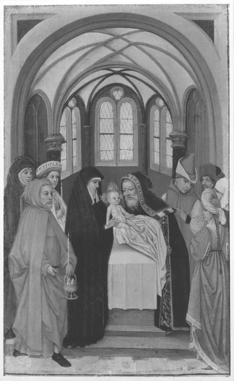Darbringung im Tempel, detail