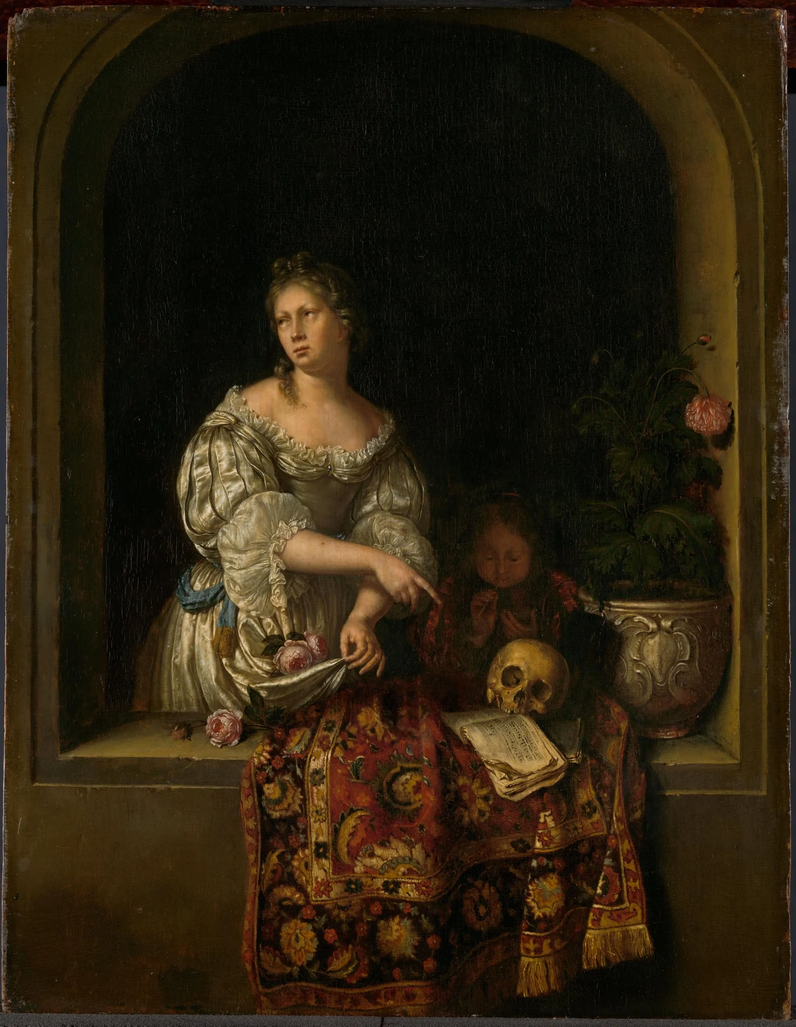 Allegory of Transience, detail
