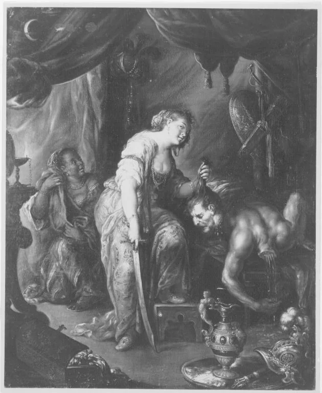 Judith und Holofernes, detail