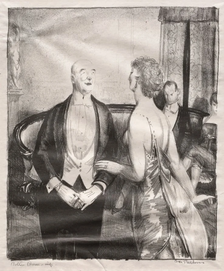 The Parlor Critic, detail