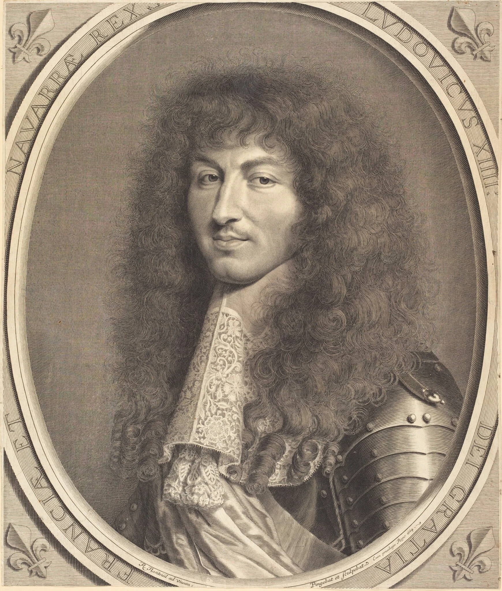 Louis XIV, detail