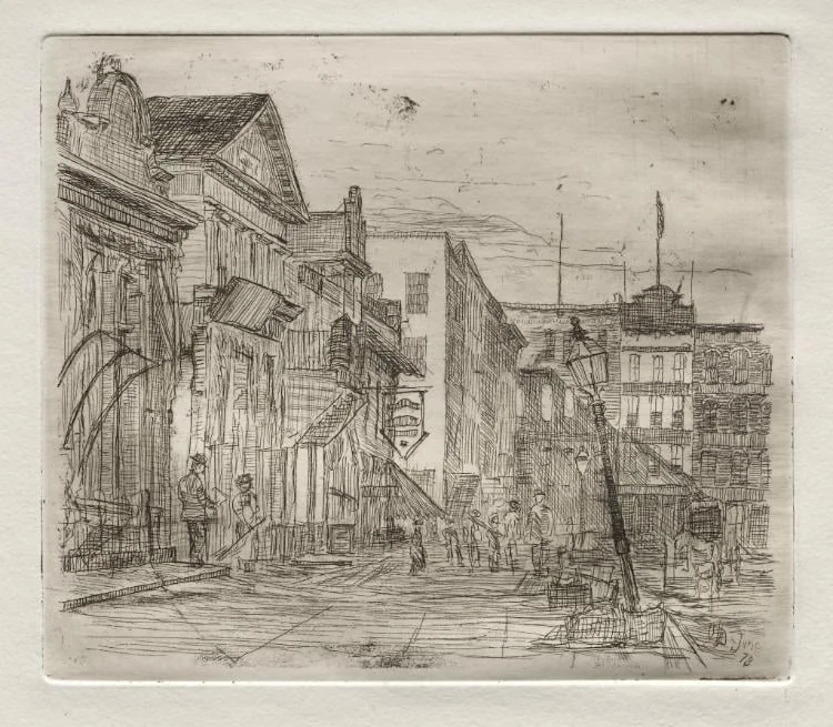 Southwest Corner, Public Square, Cleveland, detail