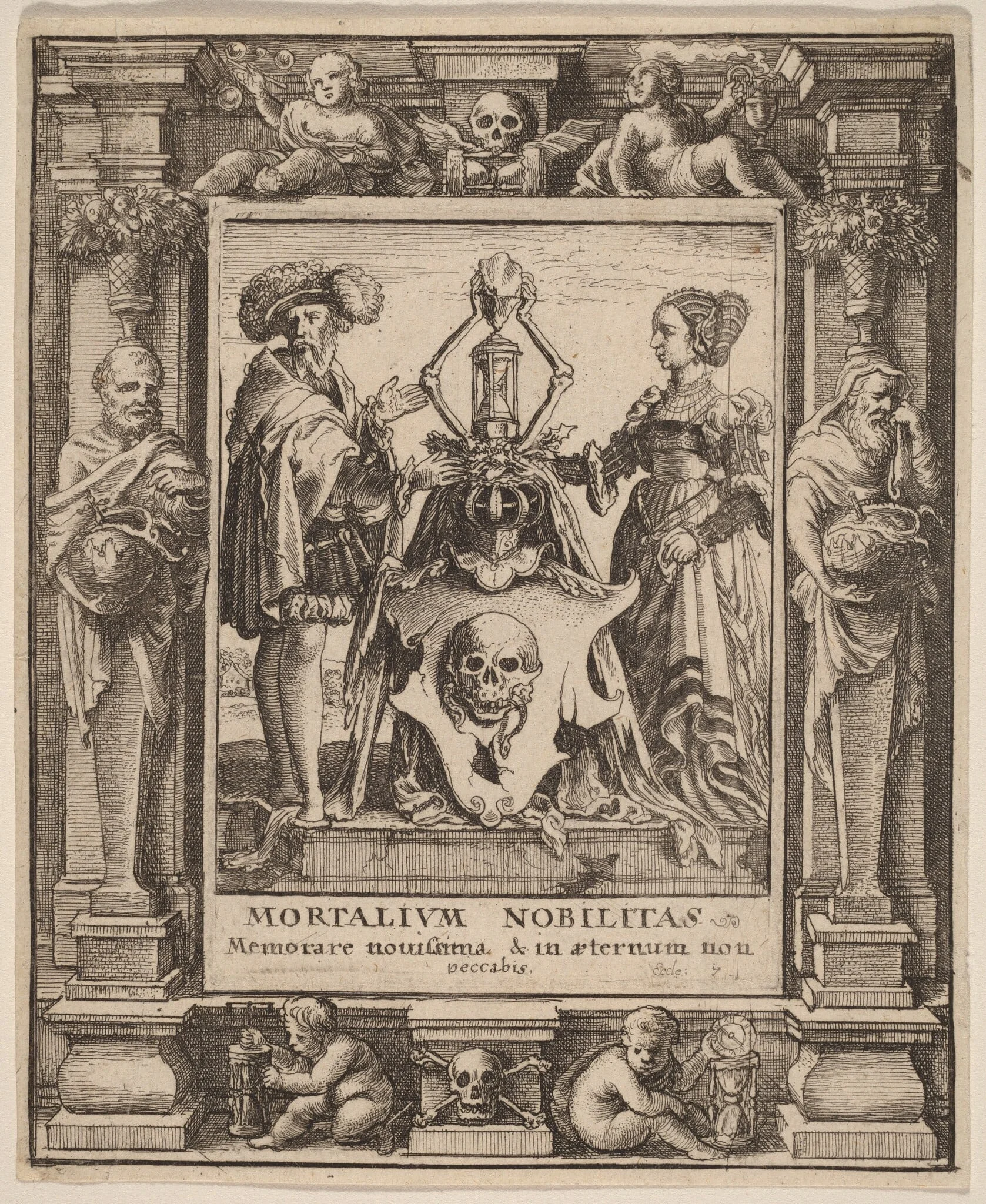 Death's Coat of Arms, detail